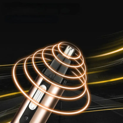Painless Nose Hair Trimmer with Dual Edge Blades