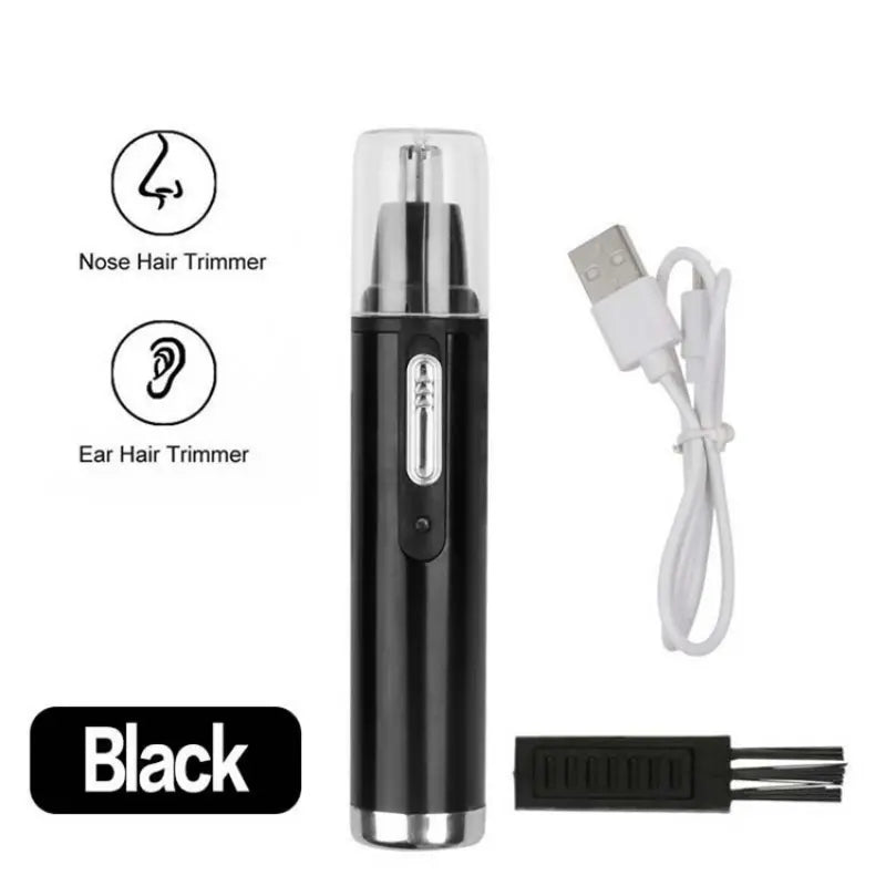Painless Nose Hair Trimmer with Dual Edge Blades