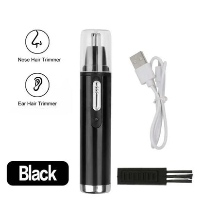 Painless Nose Hair Trimmer with Dual Edge Blades