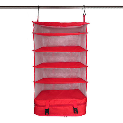 Outdoor Travel Storage Bag - Three-Layer Hanging Organizer