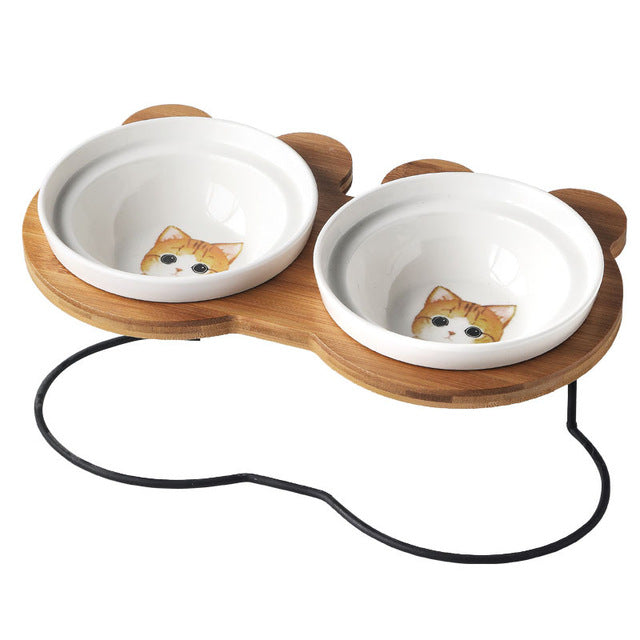 ErgoCat Bowl Stand for Food and Water